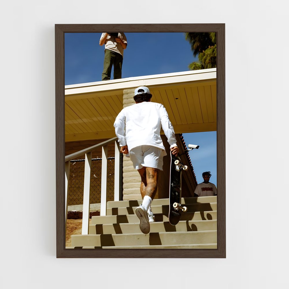 Poster Nyjah huston – affiche Skateboard (vue 5)